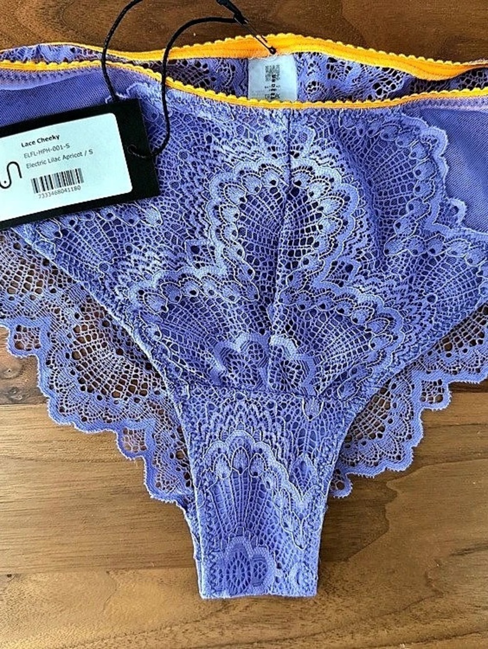 Understatement Lace Panties in Purple Size small NWT